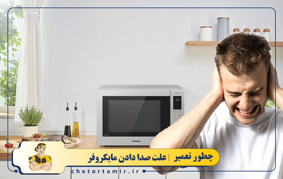 مشکل صدای زیاد ماکروفر