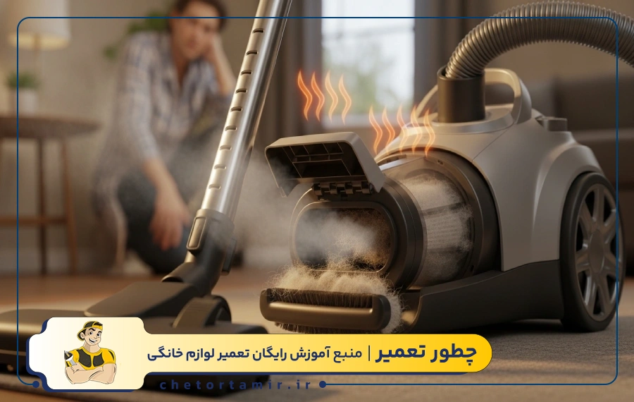 علت بوی سوختگی جاروبرقی